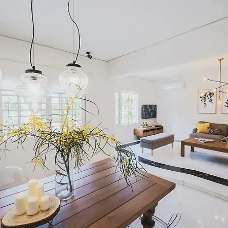 Villa Mid-century Modern Garden *